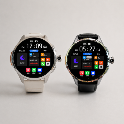 Smartwatch H100 — AMOLED y Cámara Integrada