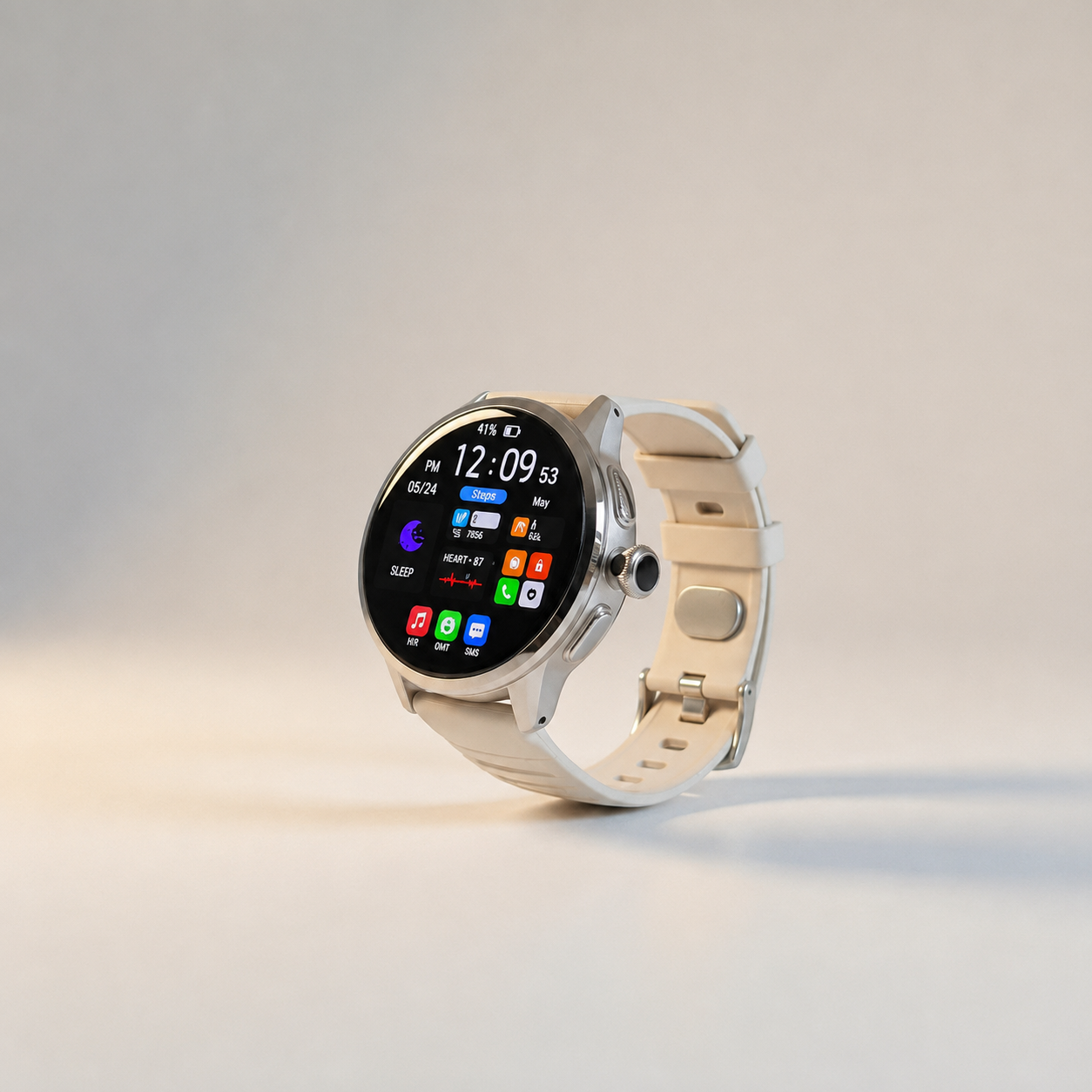 smartwatch_h100_beige_con_camara_integrada