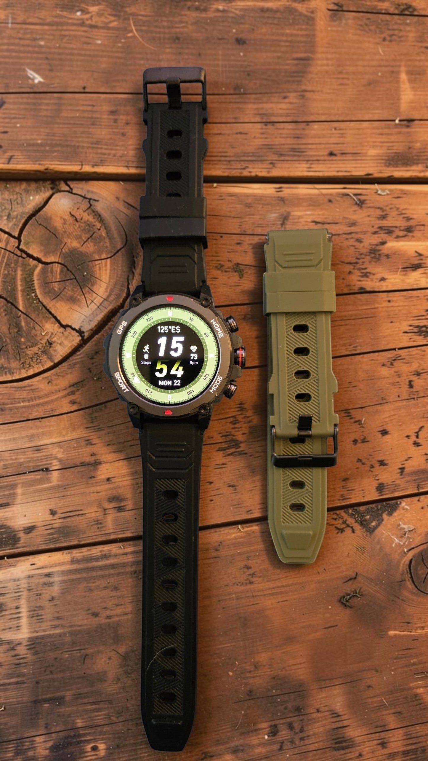 Smartwatch TREK 1 — GPS Real y Resistencia 5ATM