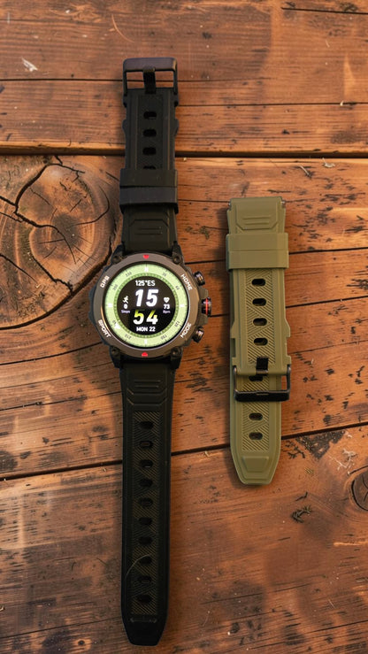 Smartwatch TREK 1 — GPS Real y Resistencia 5ATM